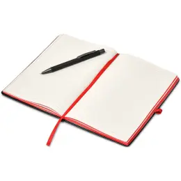 Altitude Carlton Notebook & Pen Set Red Open